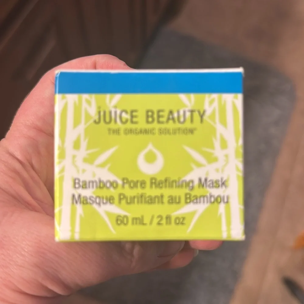NIB Juice Beauty The Organic Solution Bamboo Pore Refining Face Mask 2 Fl Oz